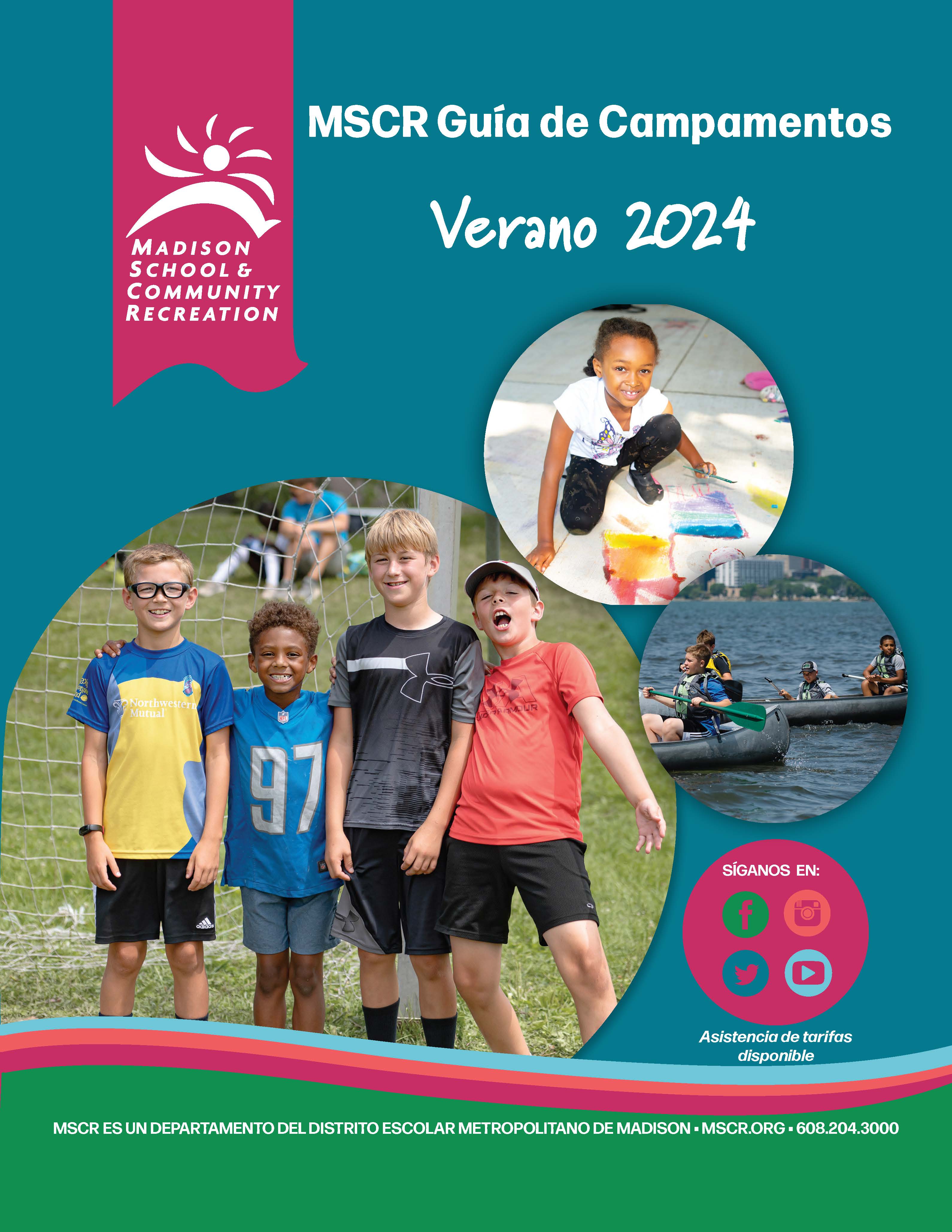 Cover of Summer Camp Guide - Spanish edition