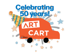 image of Art Cart's 50th logo
