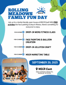 Rolling Hills family fun day flyer