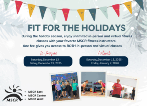 Fit for the Holidays flyer