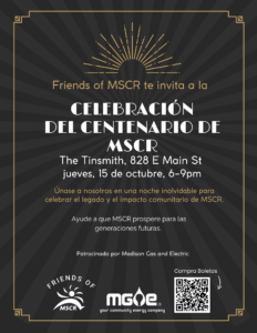 Invitation to Centennial Celebration in Spanish