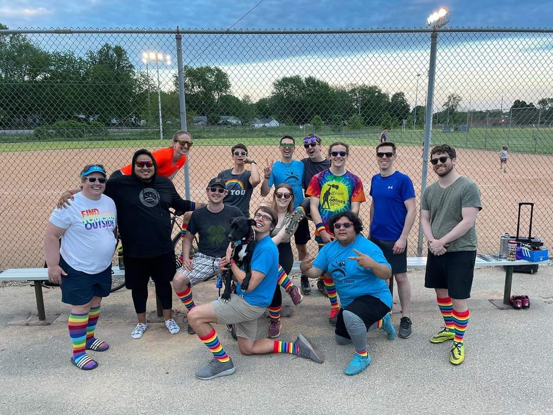 image of kickball team
